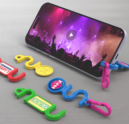 keyrings-stands for the smartphone