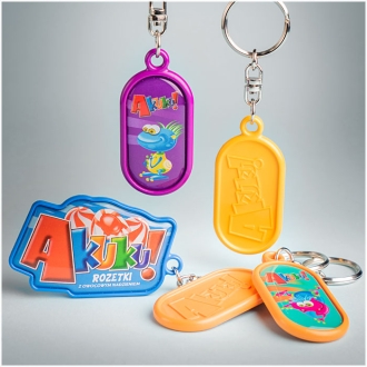 Keyrings with relief
AKUKU