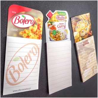 Magnetic notepads
BOLERO ELLE&VIRE