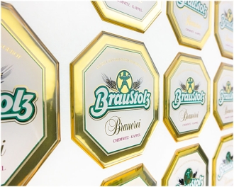 Epoxy stickers for beer tap
BRAUSTOLZ