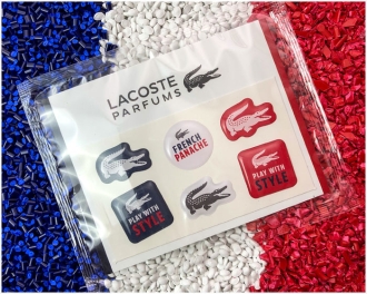 Epoxy stickers
LACOSTE