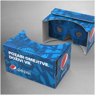 Smart Goggles - kartonowe gogle VR
PEPSI