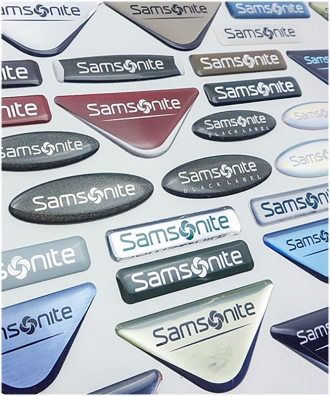 Epoxy stickers
SAMSONITE