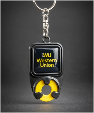 Keyrings with a token
WESTERN UNION