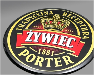 Epoxy stickers for beer tap
ŻYWIEC